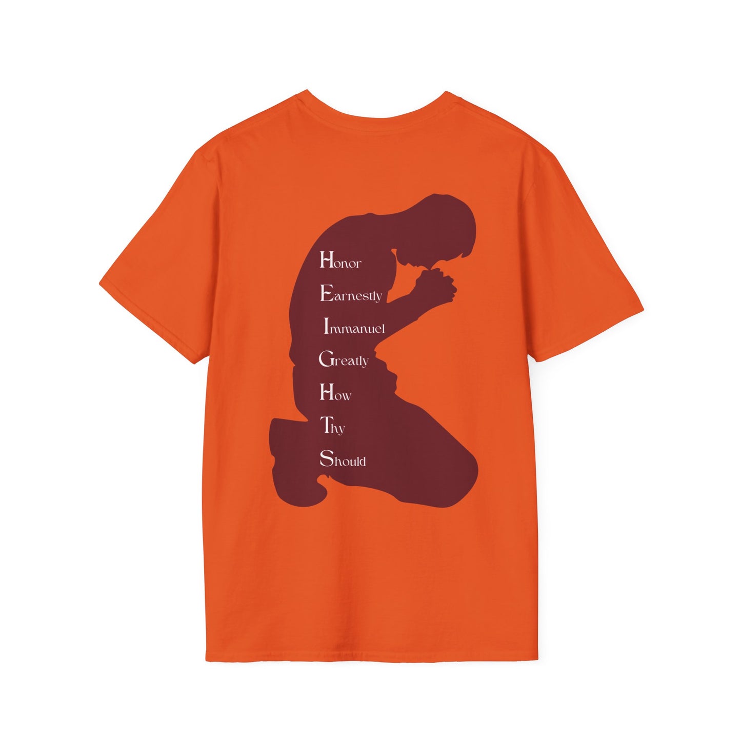 Heights Christian Marron Letters & Image