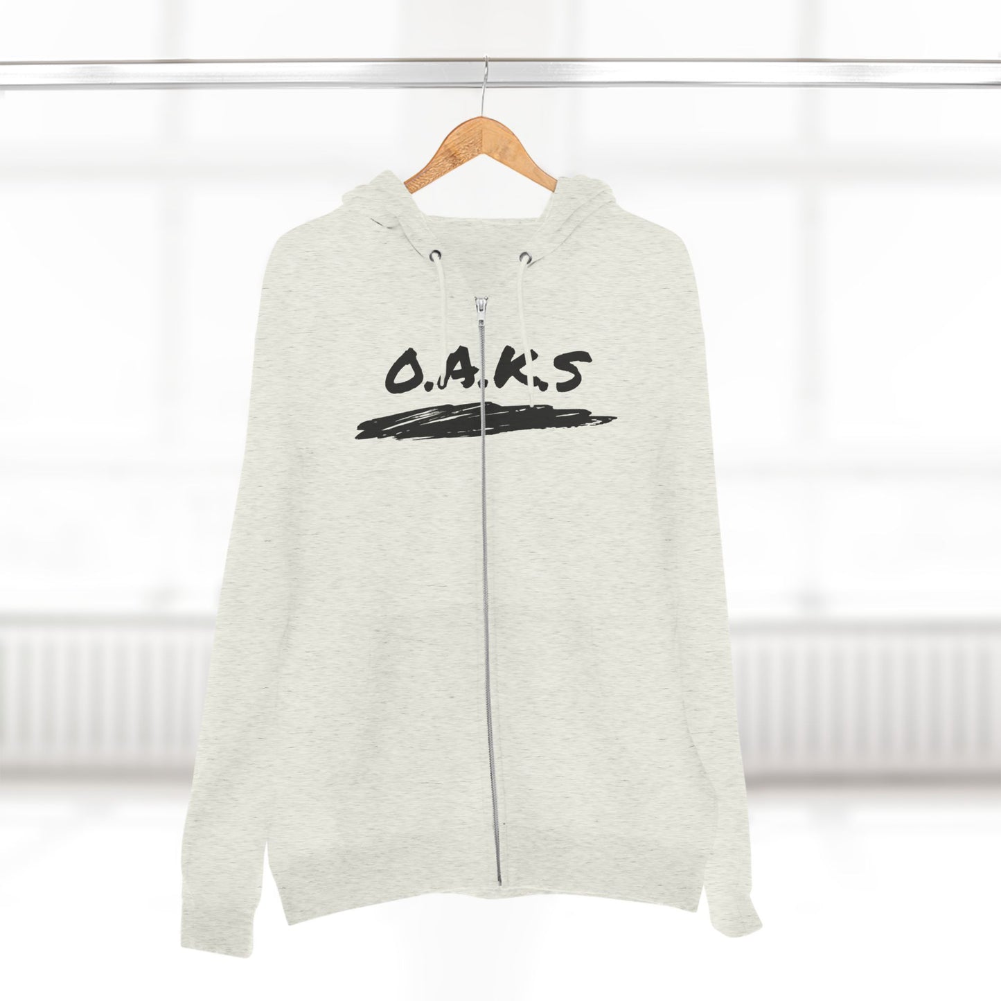 Oaks Christian Black Hoodie Zipper