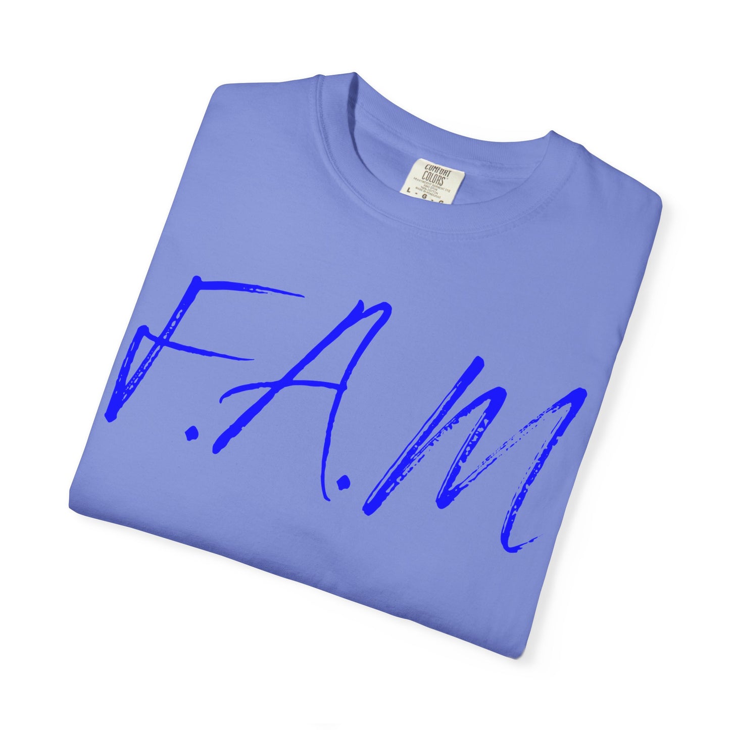 Fam Christian Blue Letters & Image