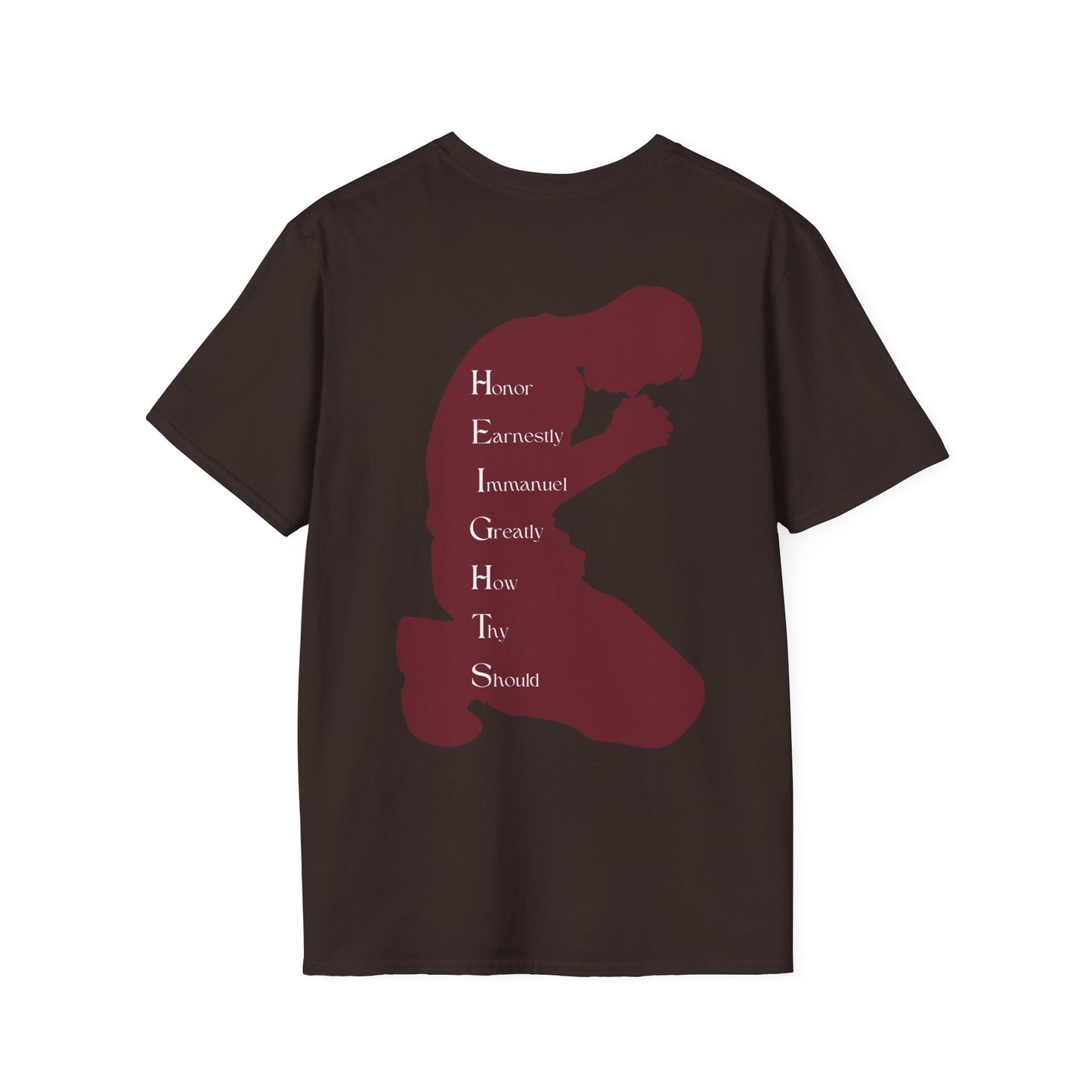 Heights Christian Marron Letters & Image