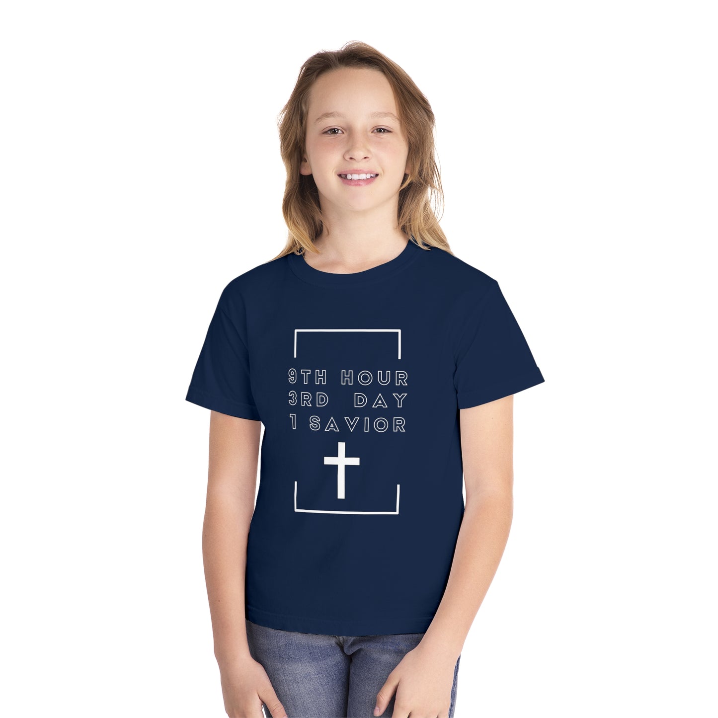 Youth 931 Christian White Letters