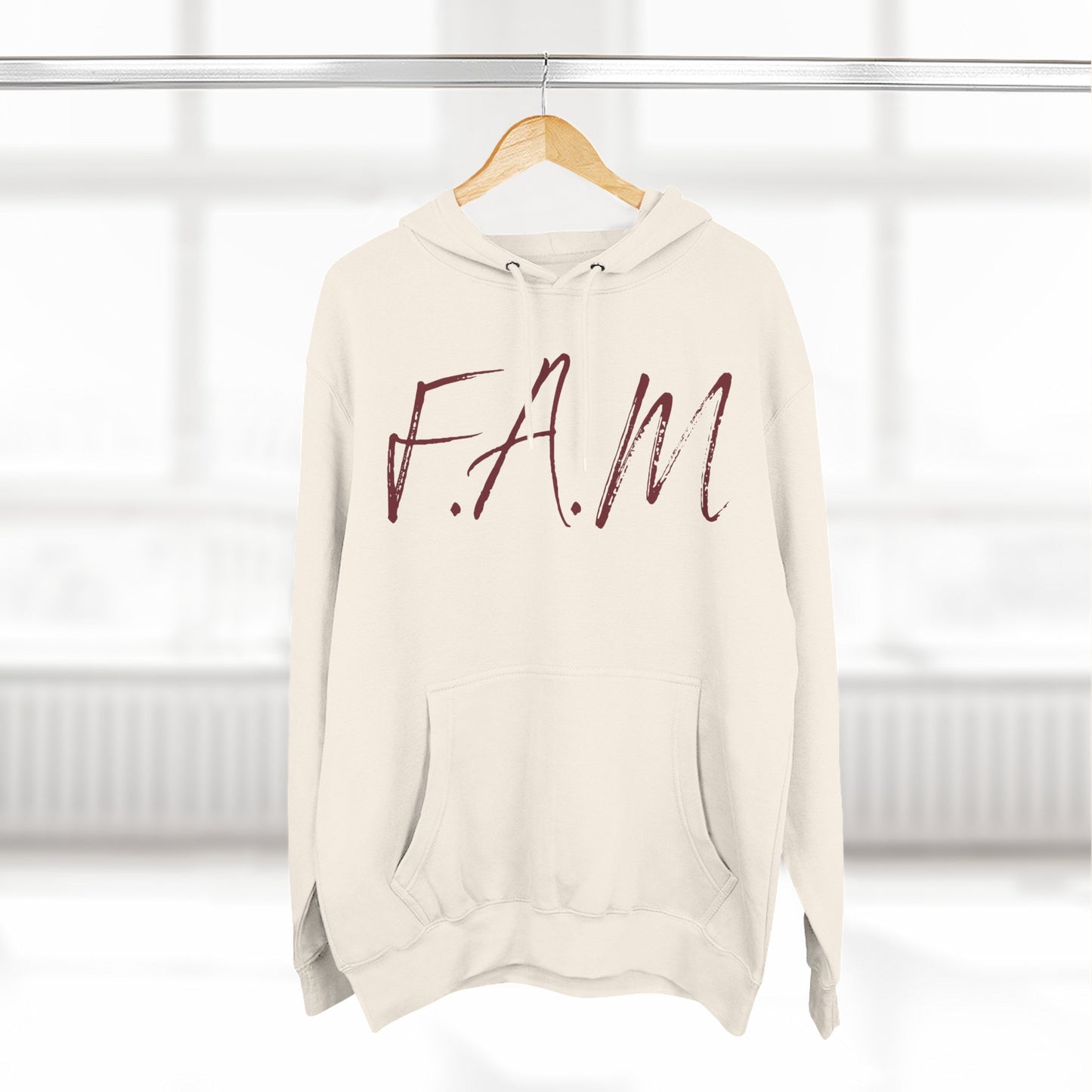 Fam Hoodie Marron Words