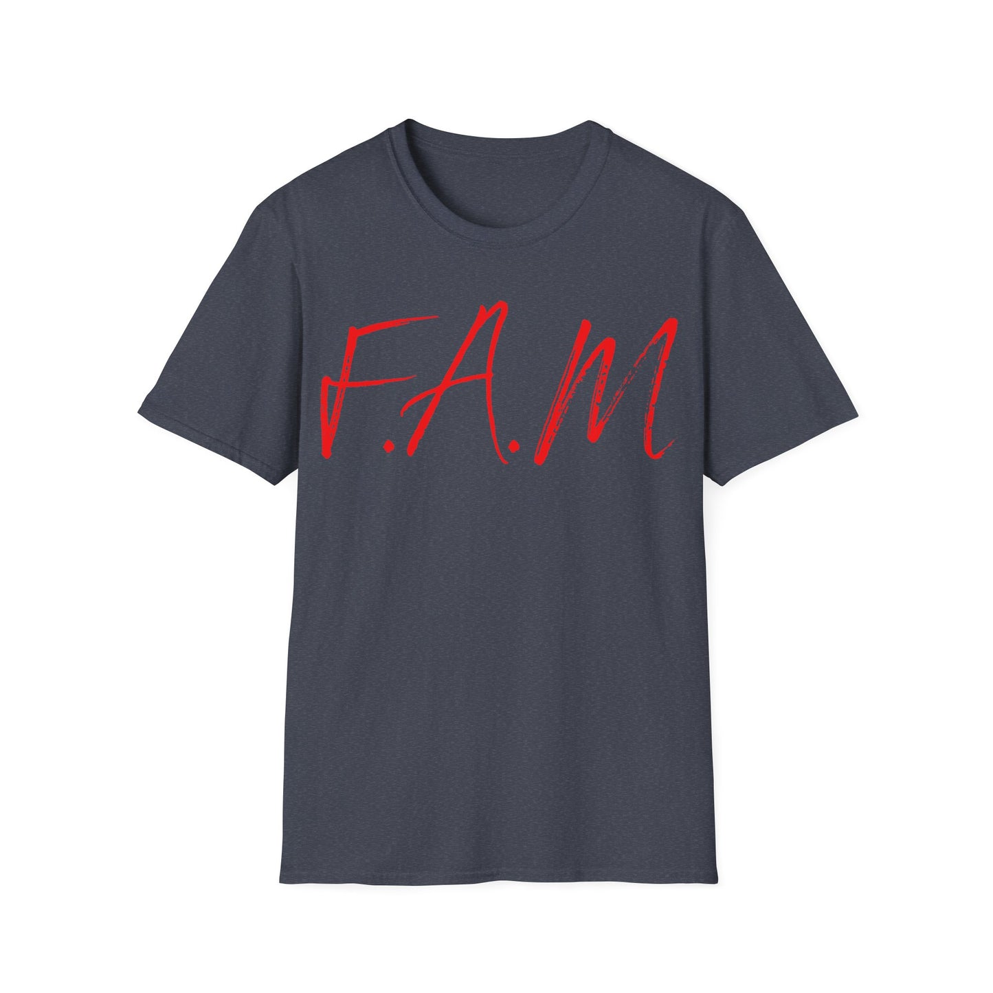 Fam Christian Red Letters & Image