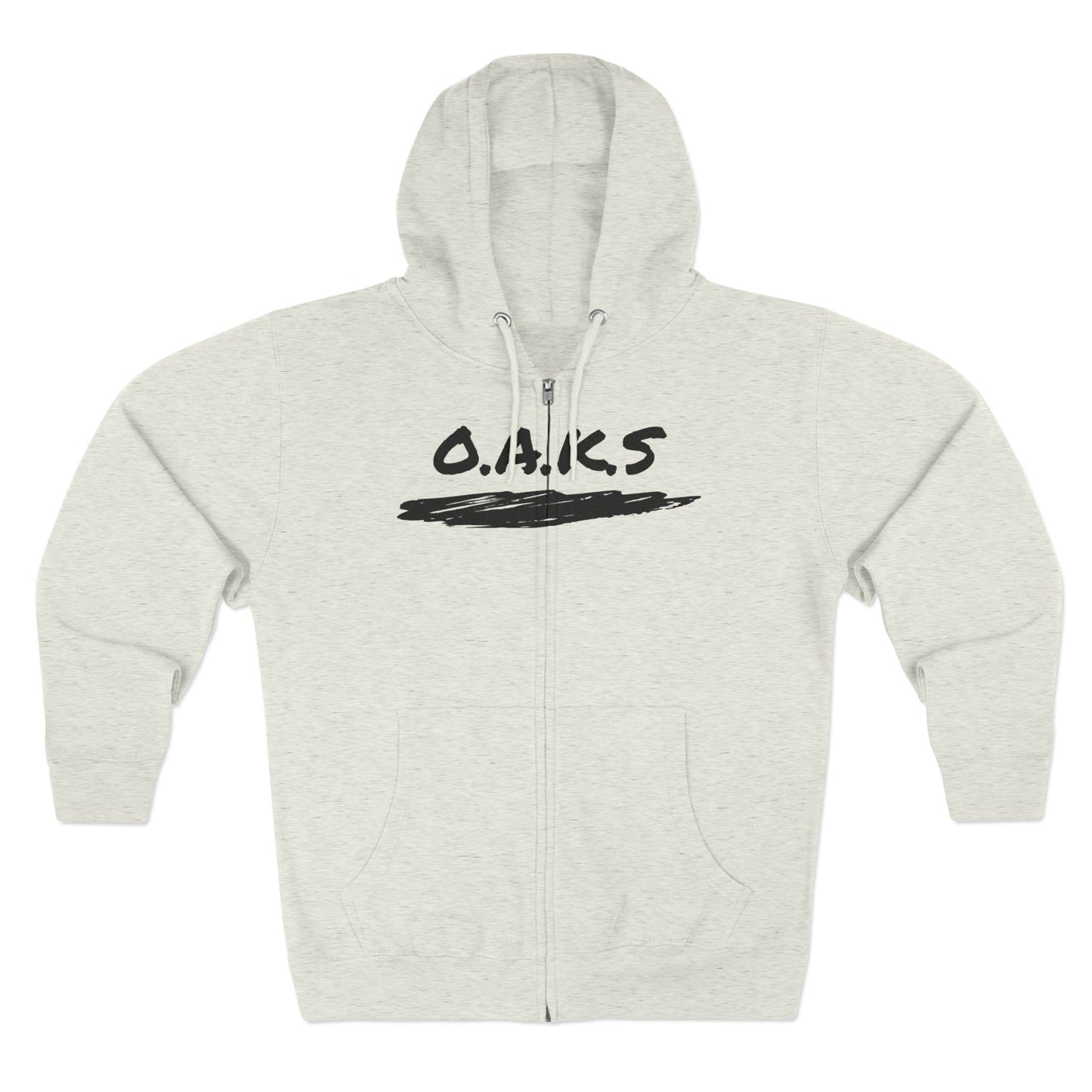 Oaks Christian Black Hoodie Zipper