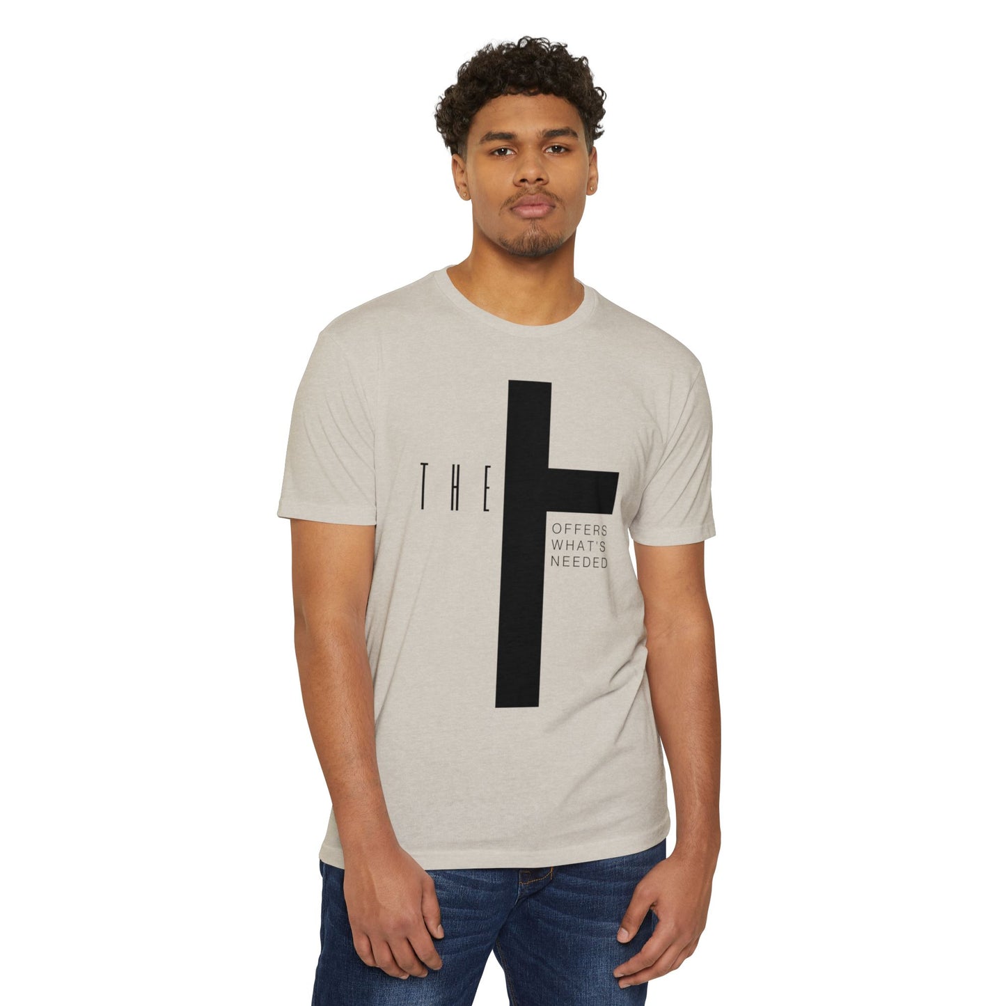 T-Town Black Cross & Letters Blended