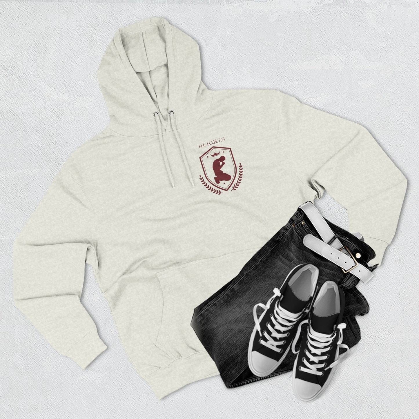 Heights Marron Hoodie