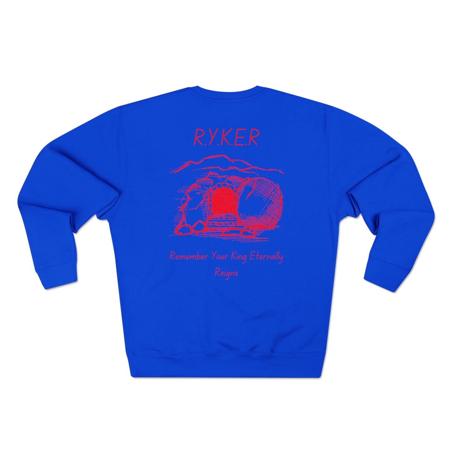 RYKER Christian Red Letters Crewneck
