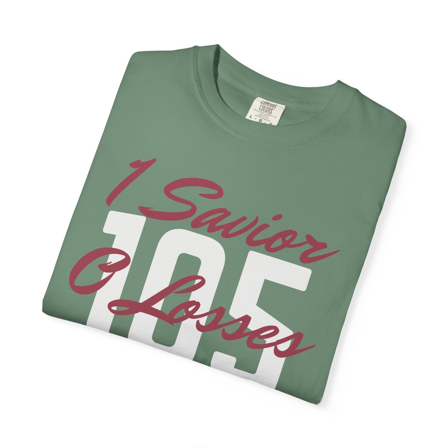 Adult 105 Christian Marron and White Letters