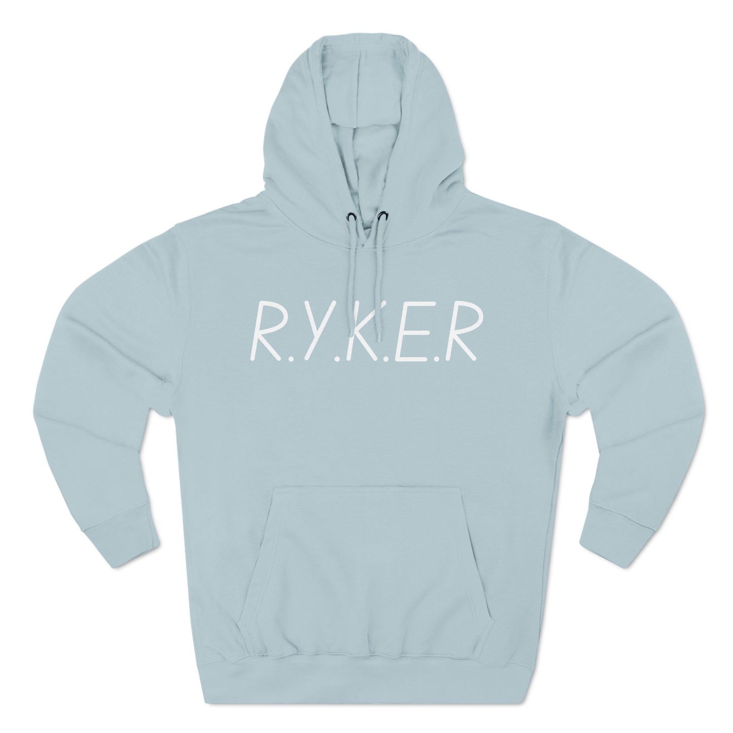 RYKER Christian White Letters Hoodie