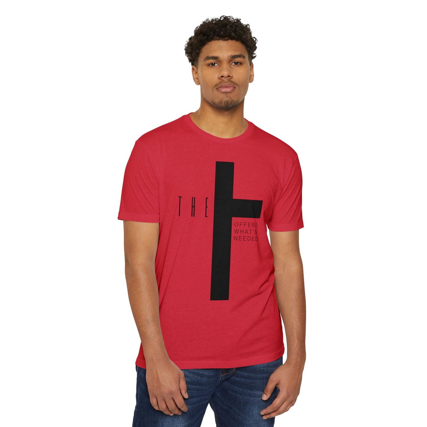 T-Town Black Cross & Letters Blended