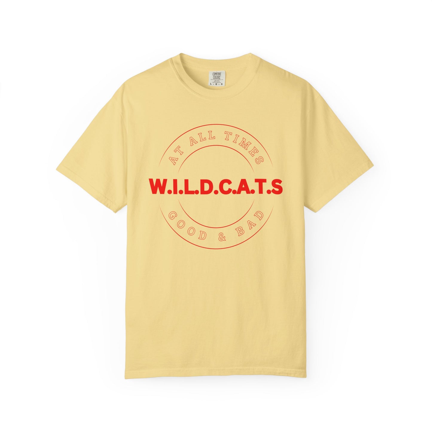 Wildcats Christian Red Letters & Picture