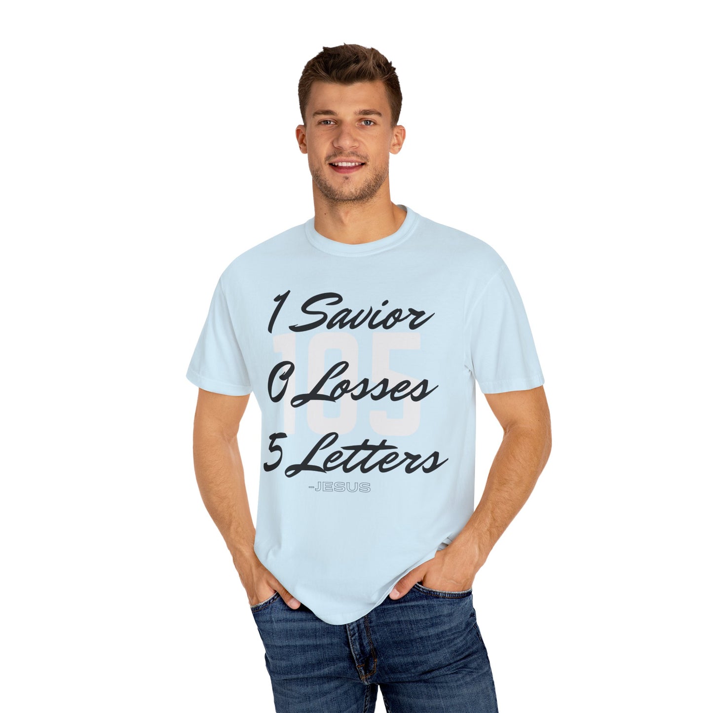 Adult 105 Christian Black and White Letters