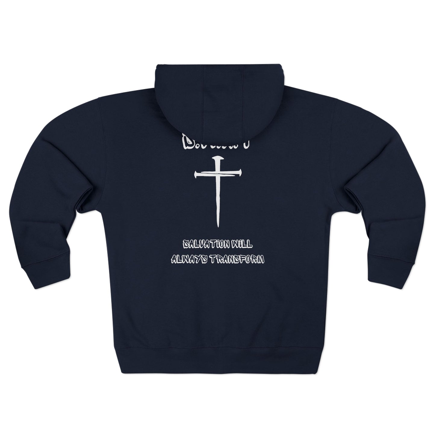 Swat Christian White Words Hoodie Zipper