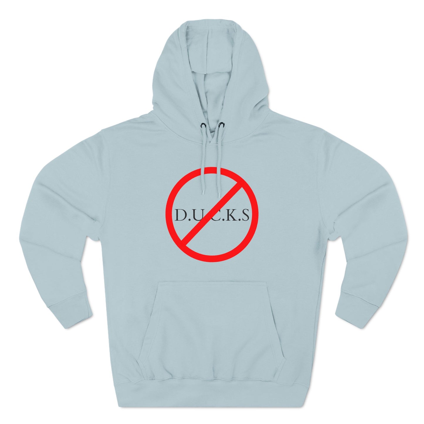 Ducks Christian Black Words Hoodie