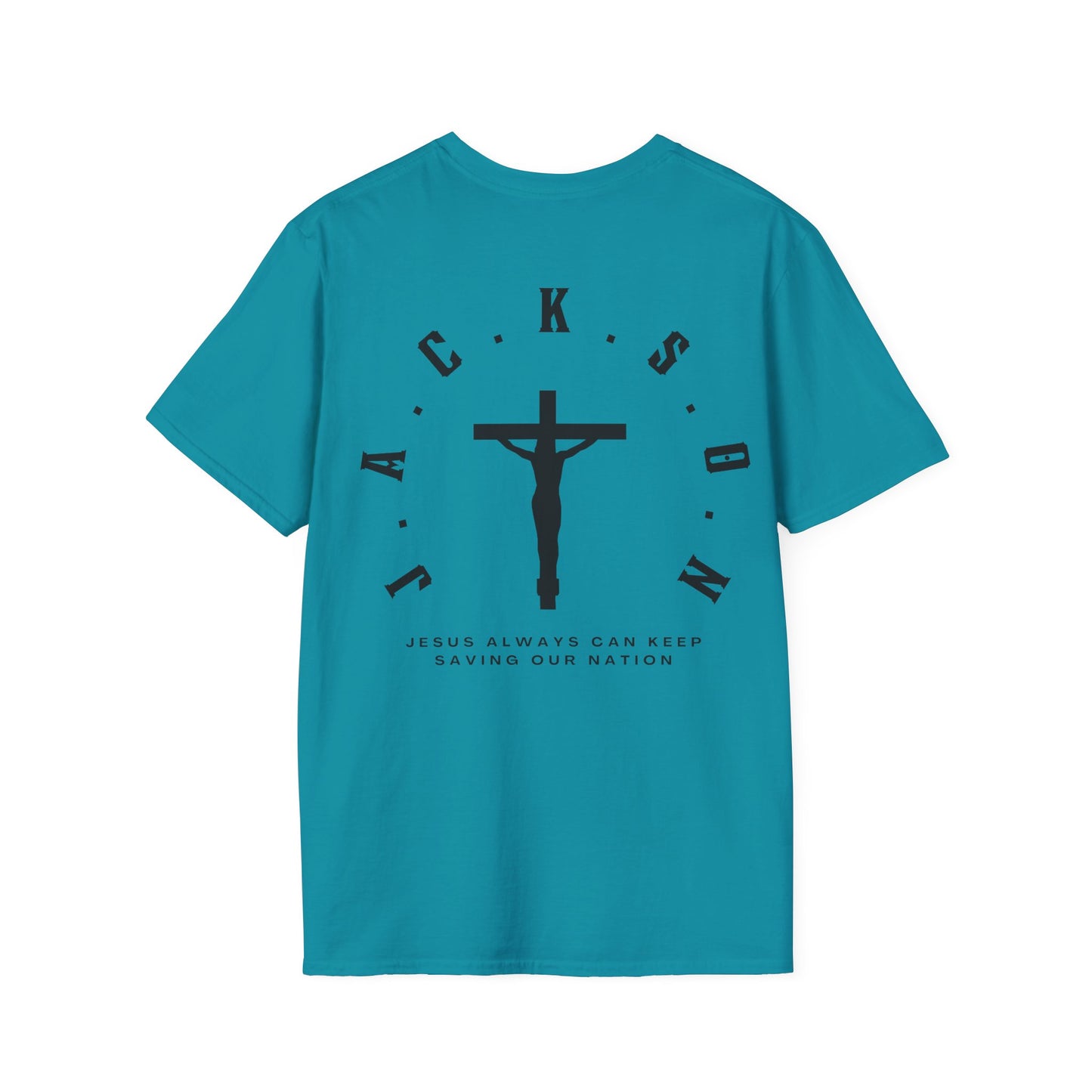 Jackson Believing Christian Black Letters & Cross
