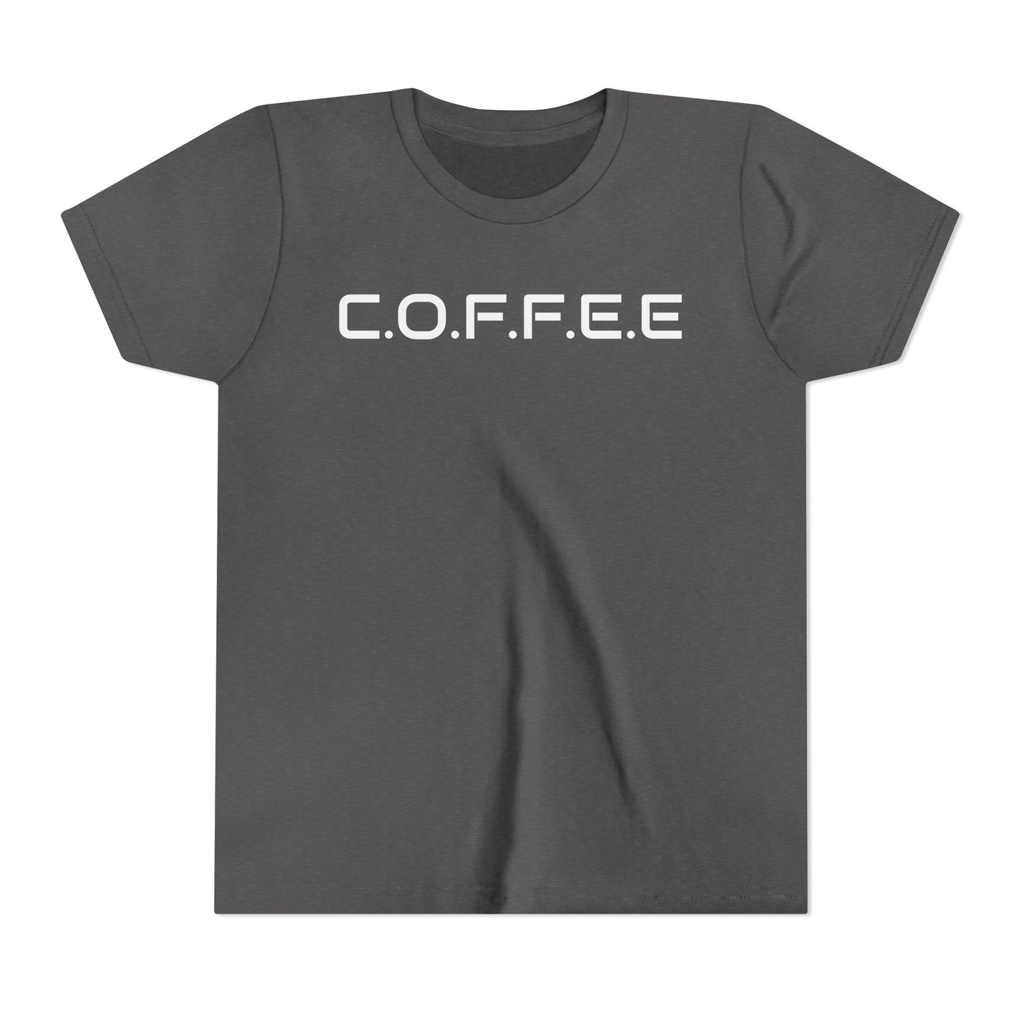 Youth Adult Coffee Christian White Letters & Image