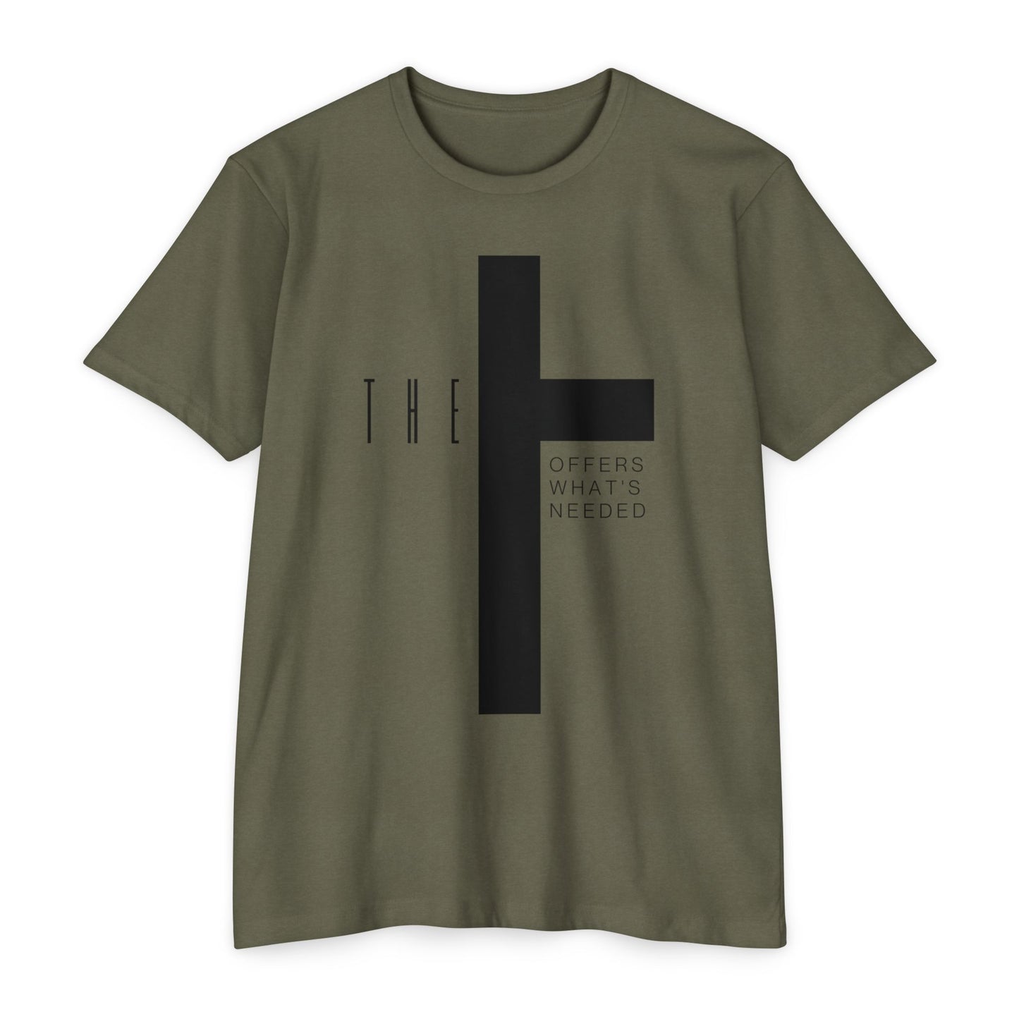 T-Town Black Cross & Letters Blended