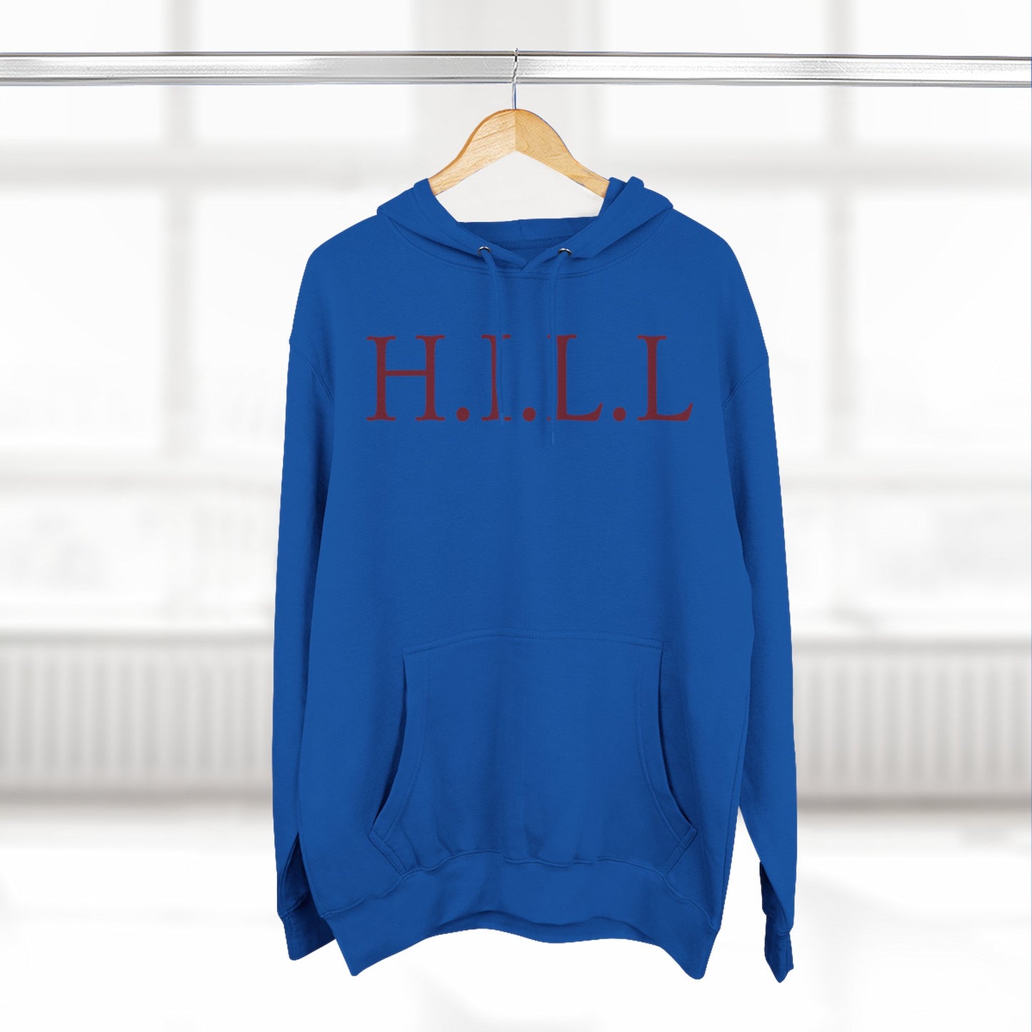 Hill Christian Marron Words Hoodie