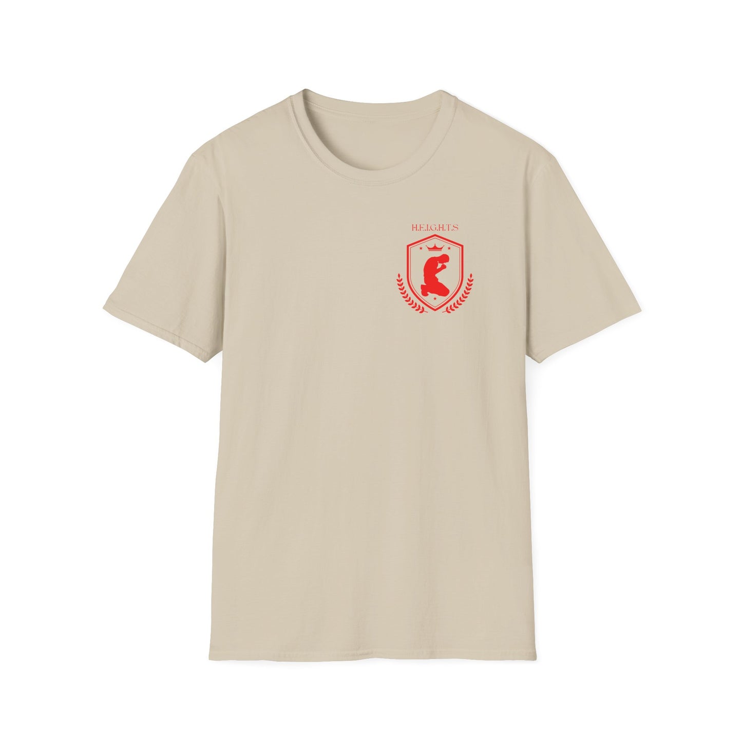 Heights Christian Red Letters & Image