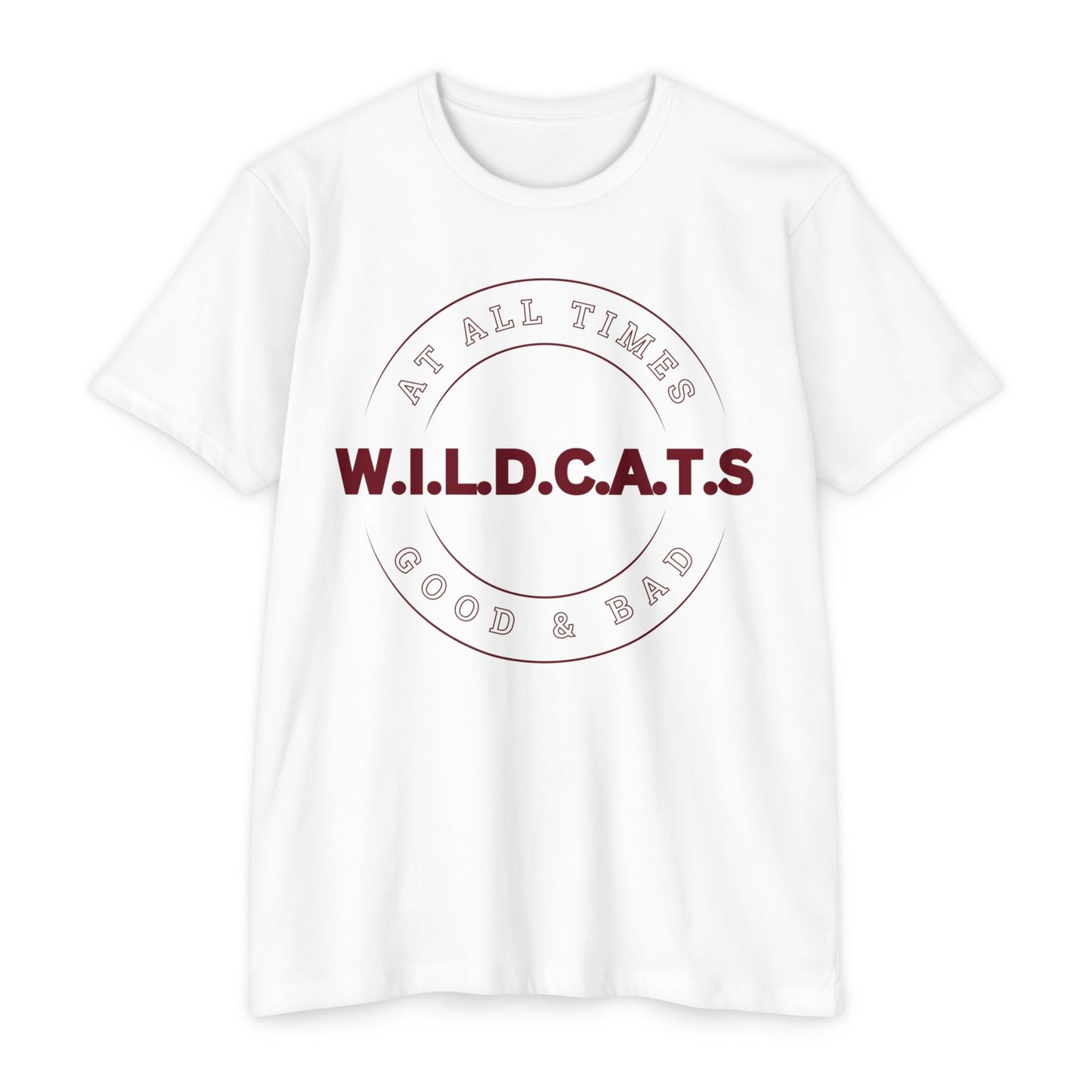 Wildcats Christian Marron Letters & Picture