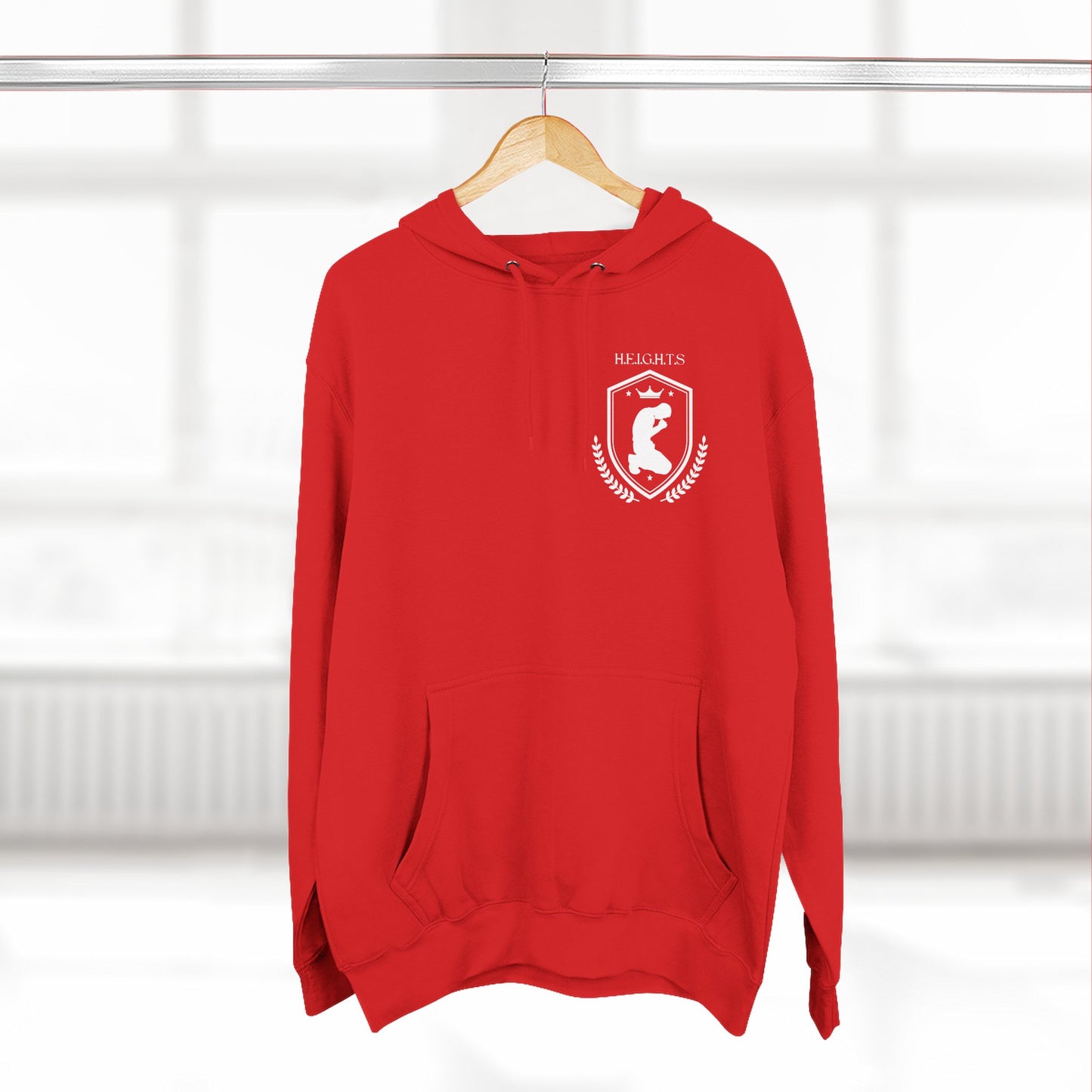 Heights White Hoodie