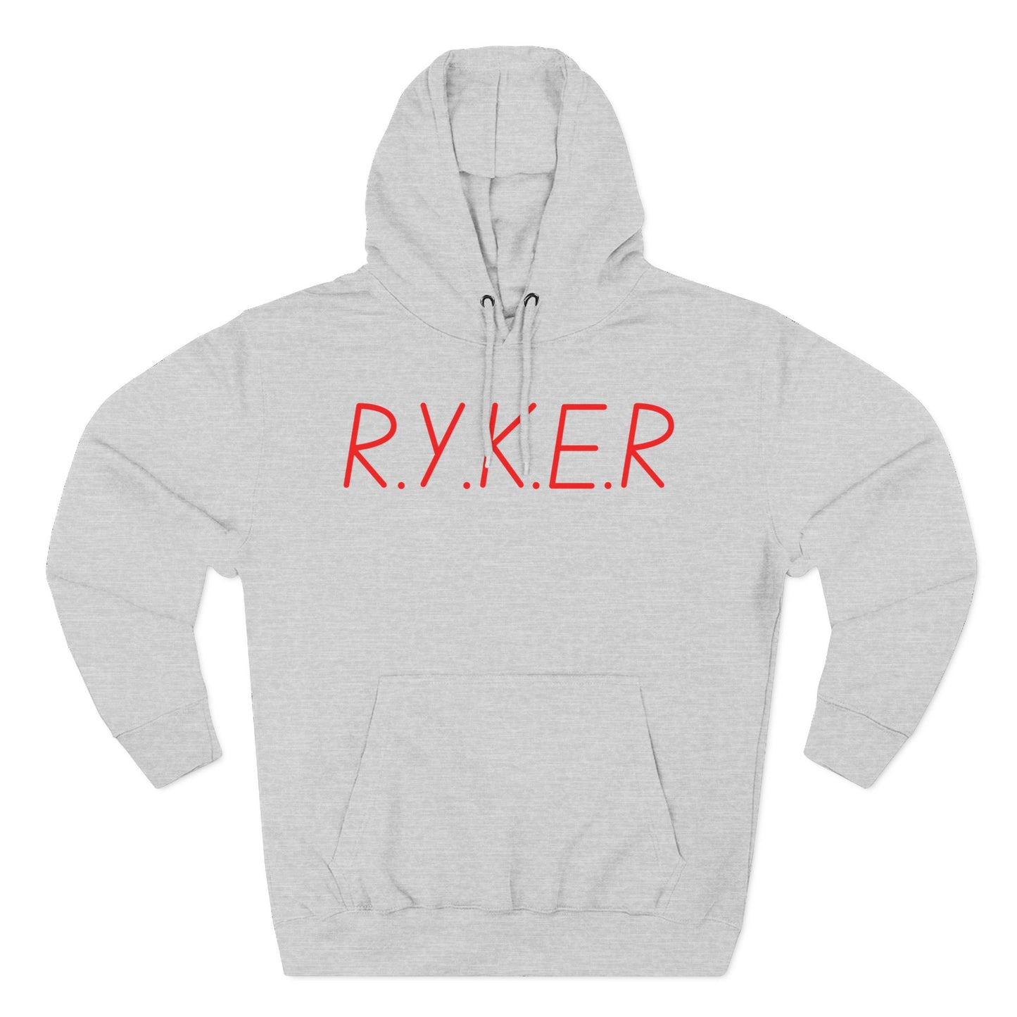 RYKER Christian Red Letters Hoodie