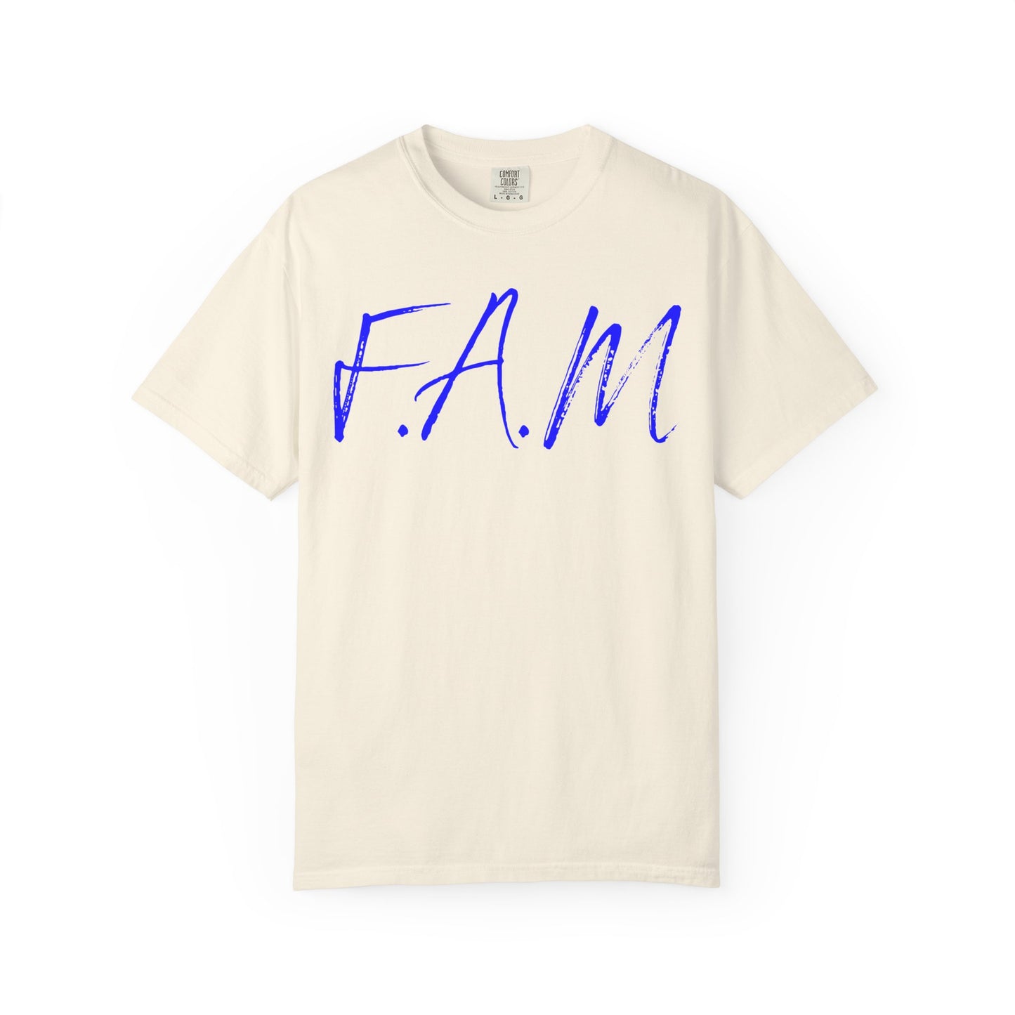 Fam Christian Blue Letters & Image