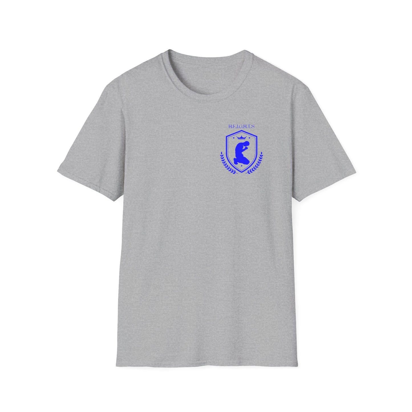 Heights Christian Blue Letters & Image