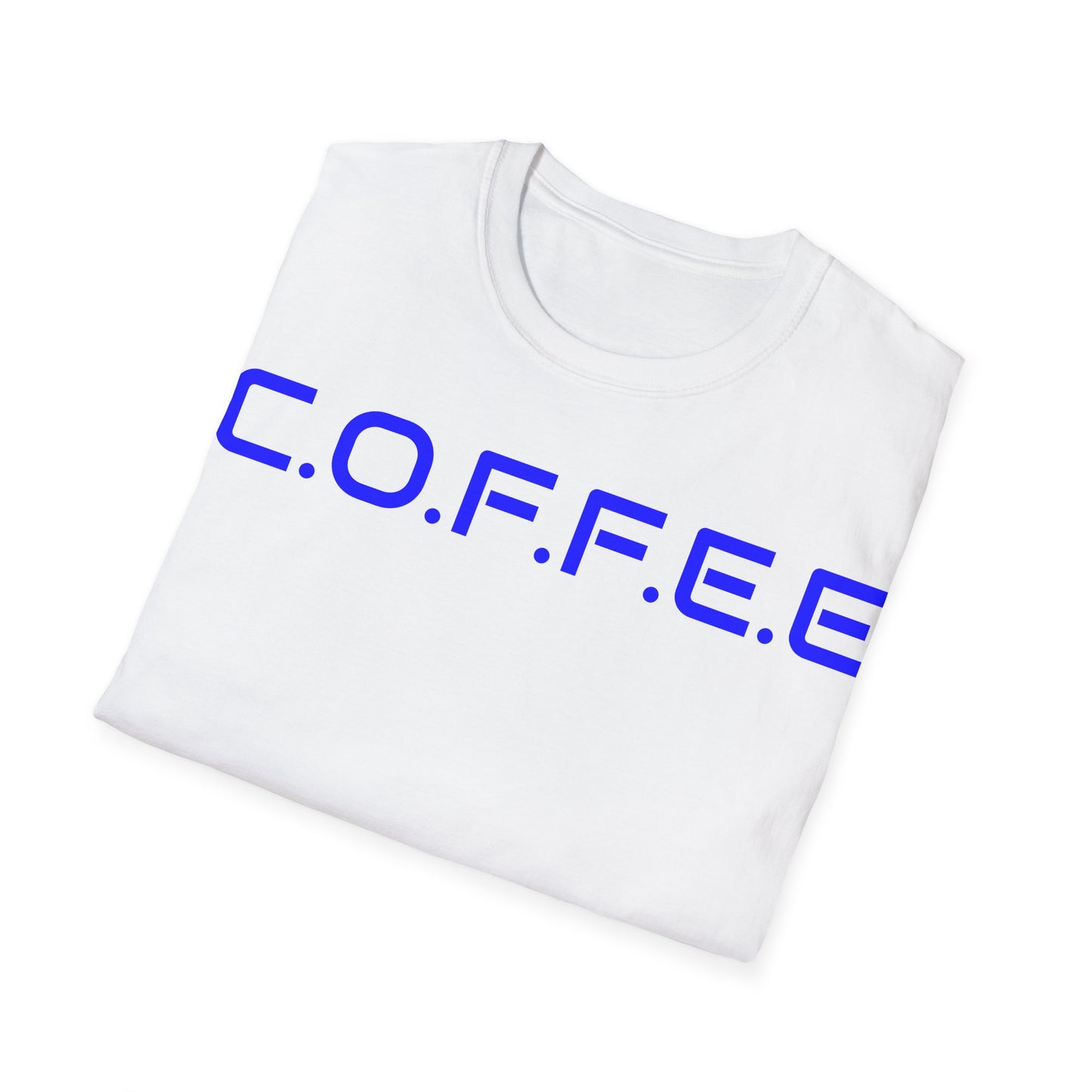 Adult Coffee Christian Blue Words Only
