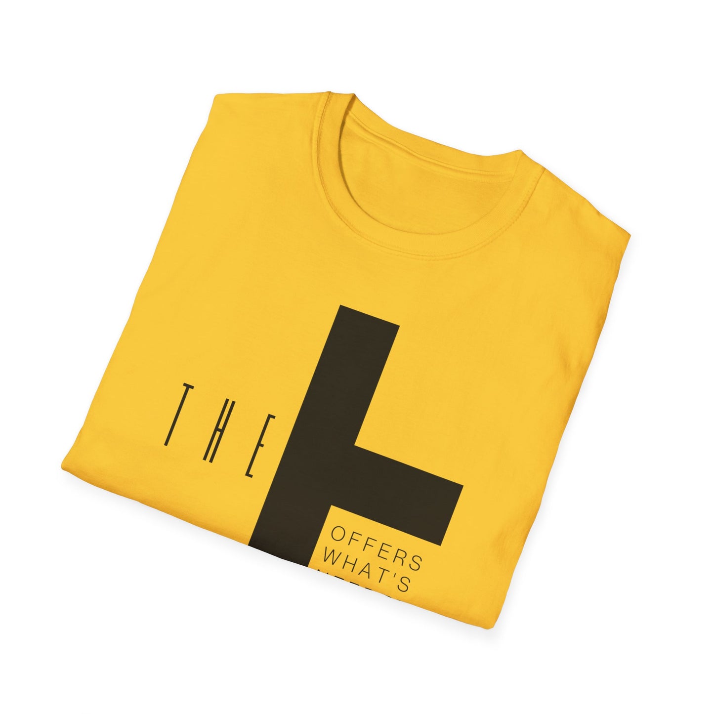 T-Town Black Cross & Letters