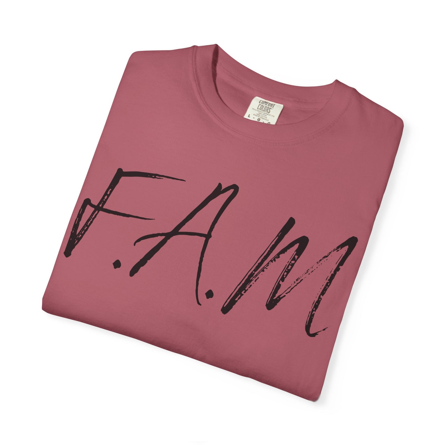 Fam Christian Black Letters & Image