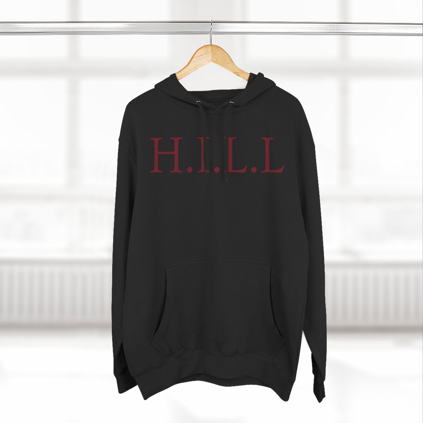 Hill Christian Marron Words Hoodie