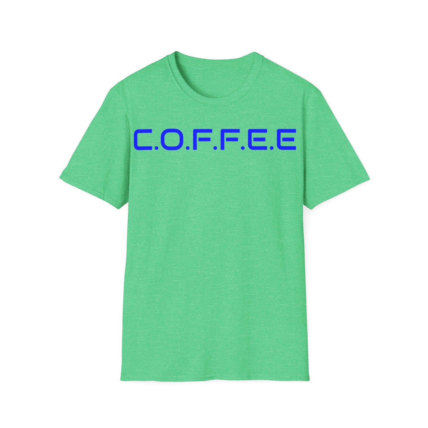 Adult Coffee Christian Blue Words Only