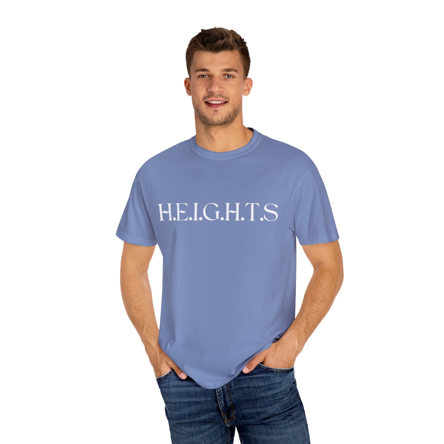 Heights Christian Blue Letters & Image