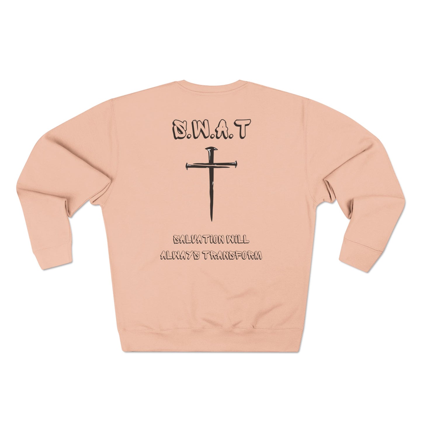 Swat Christian Black Words Crewneck