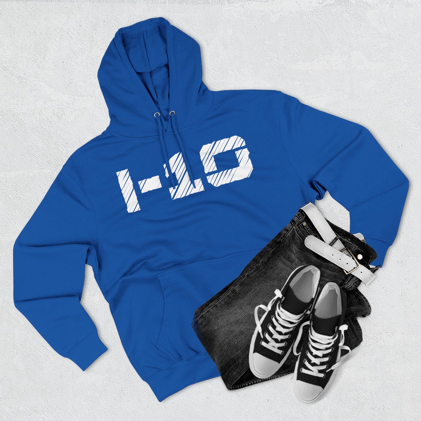 I-10 Christian White Words Hoodie
