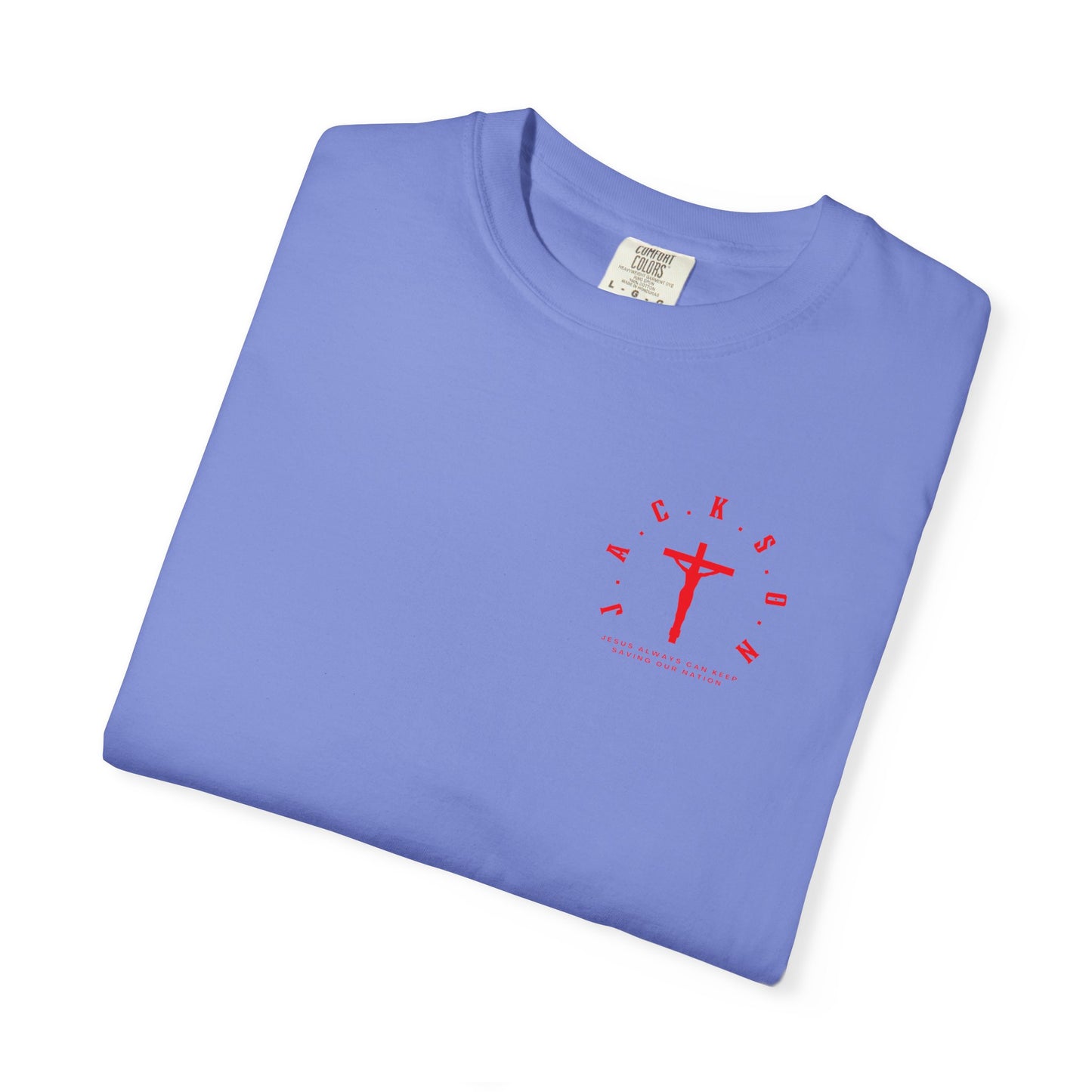Jackson Believing Christian Red Letters & Cross