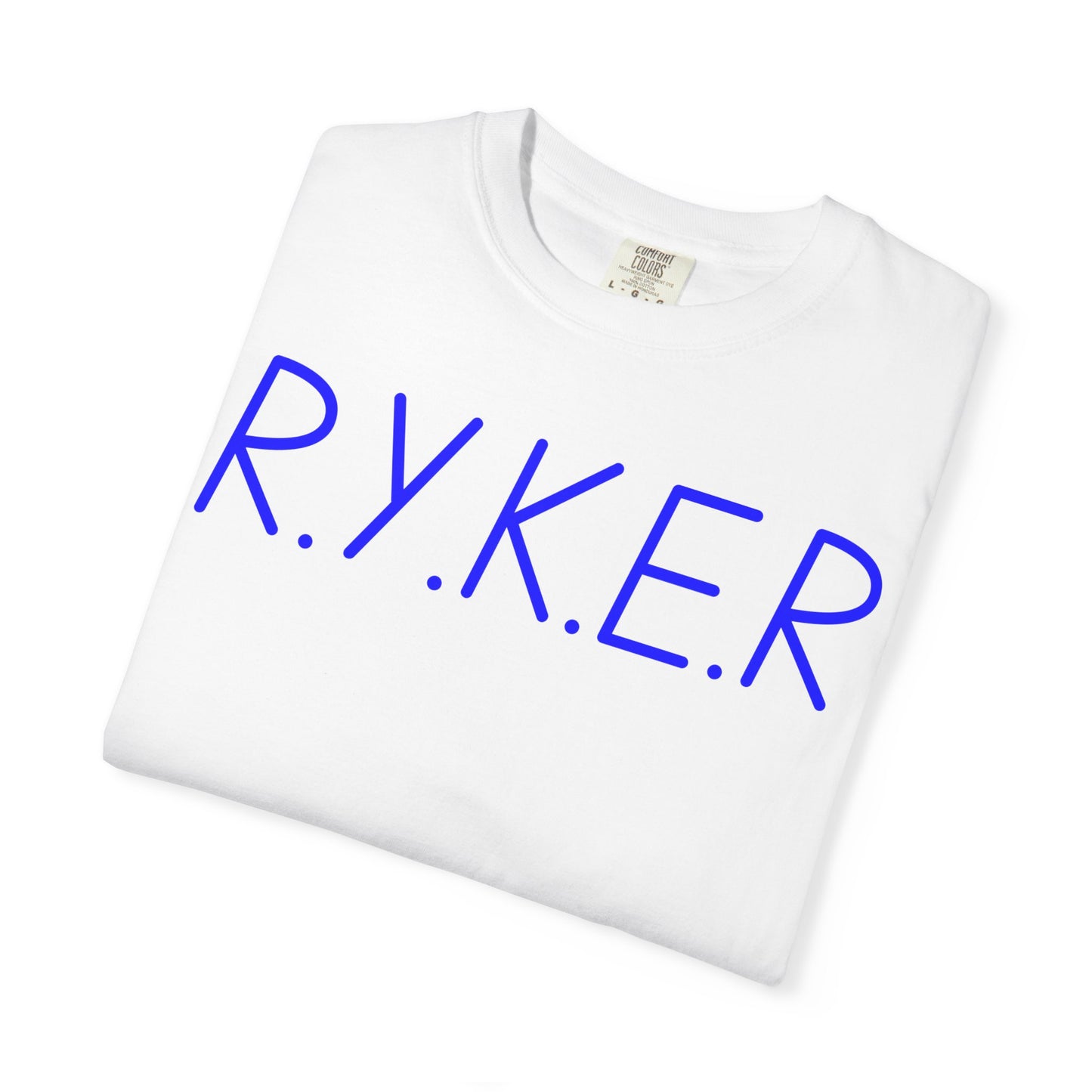 RYKER Christian Blue Letters