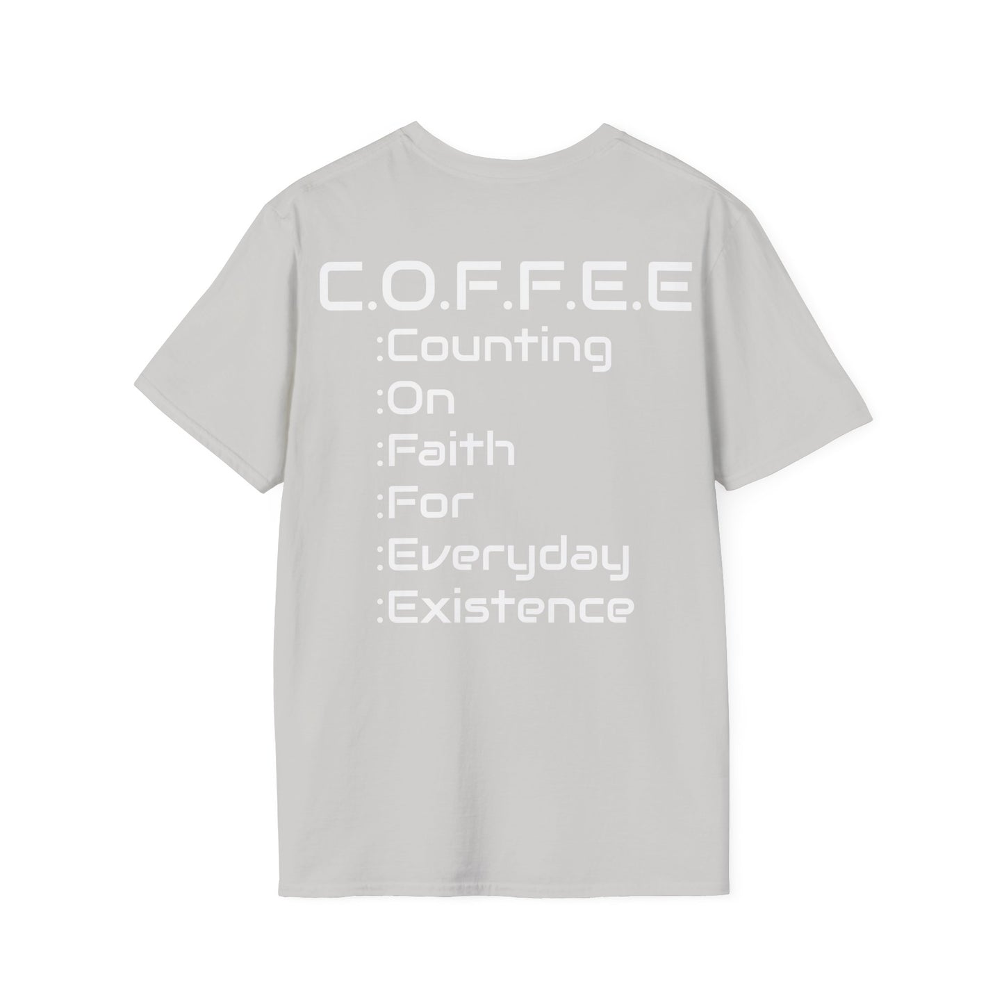 Adult Coffee Christian White Words Only