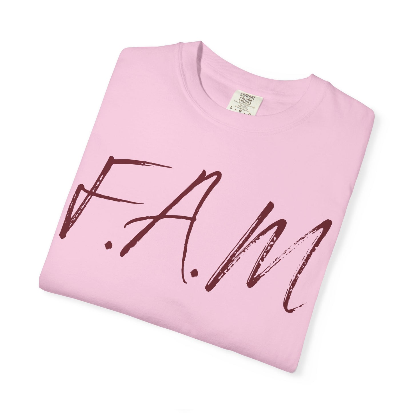 Fam Christian Marron Letters & Image