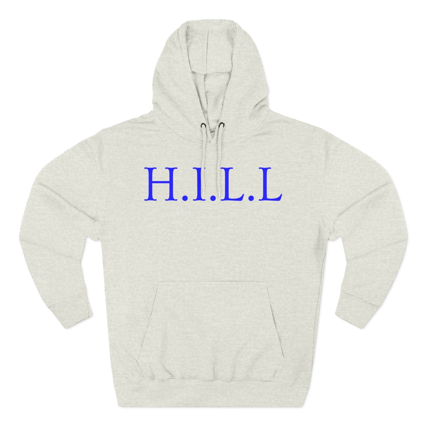 Hill Christian Blue Words Hoodie