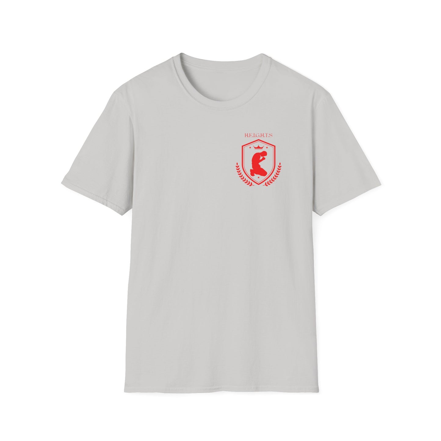 Heights Christian Red Letters & Image