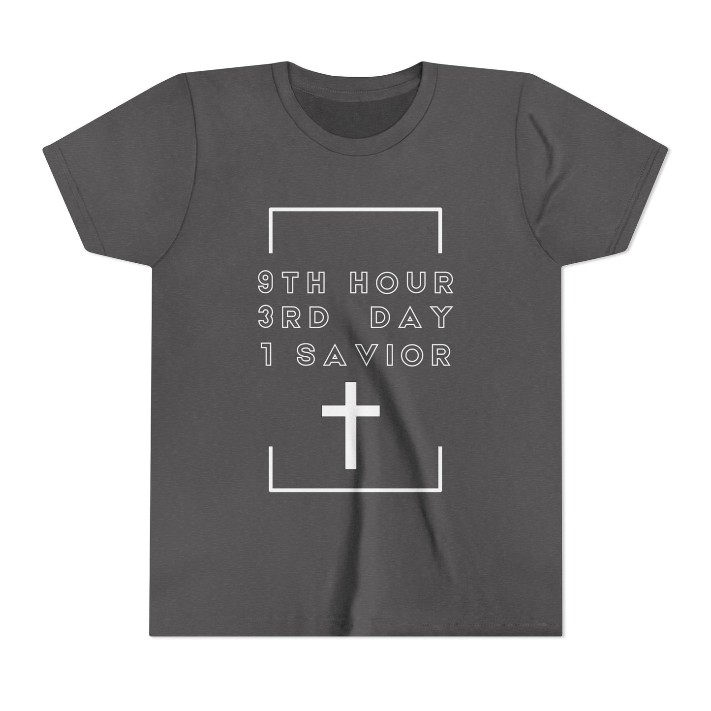 Youth 931 Christian White Letters