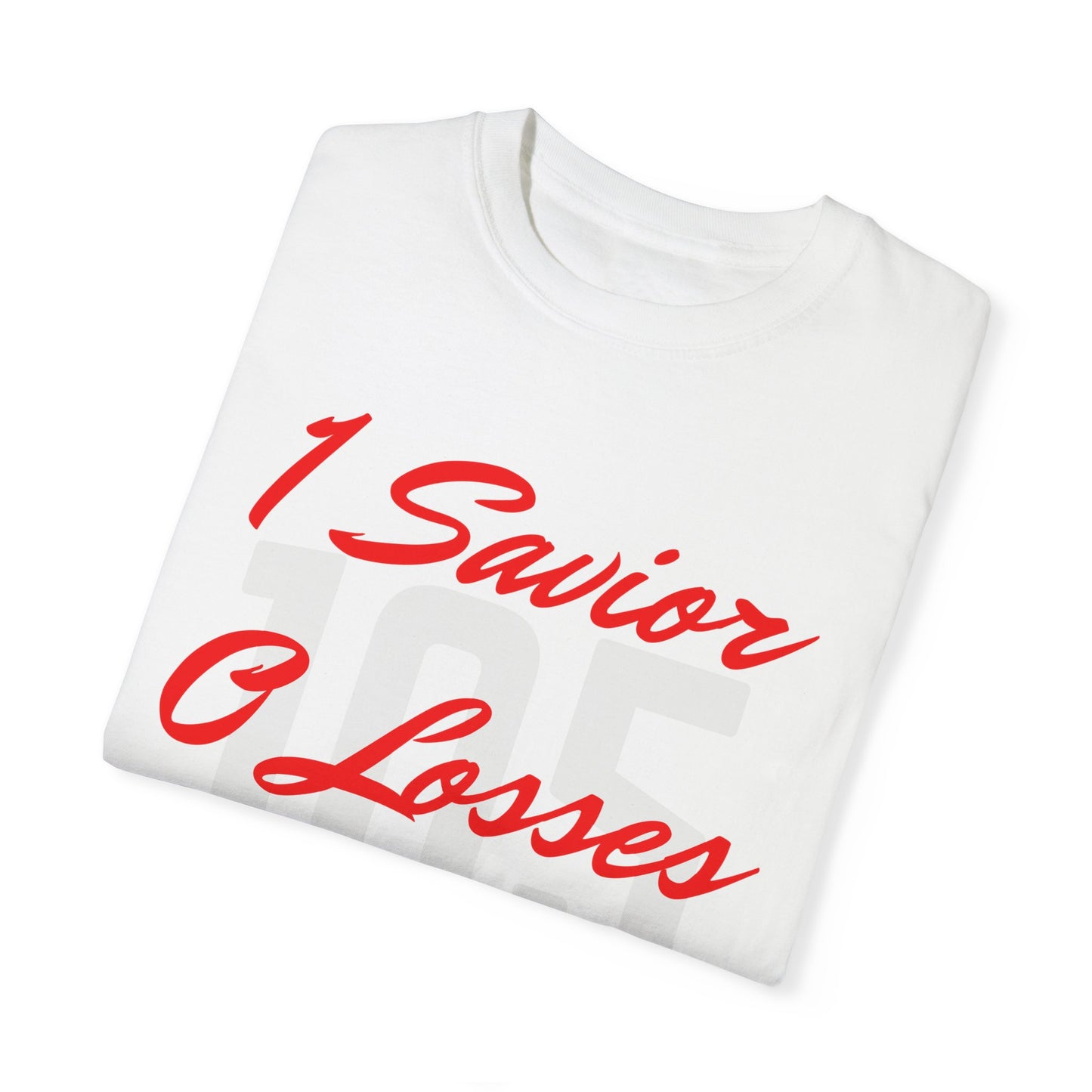Copy of Adult 105 Christian Red and White Letters