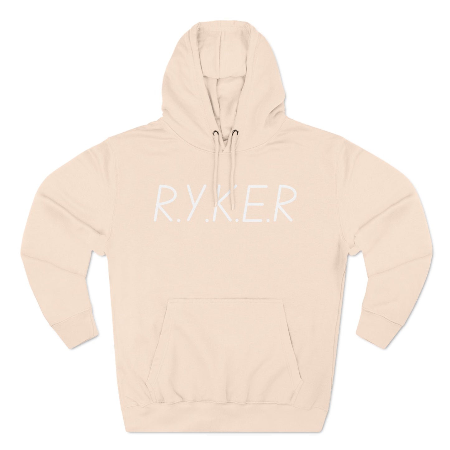 RYKER Christian White Letters Hoodie
