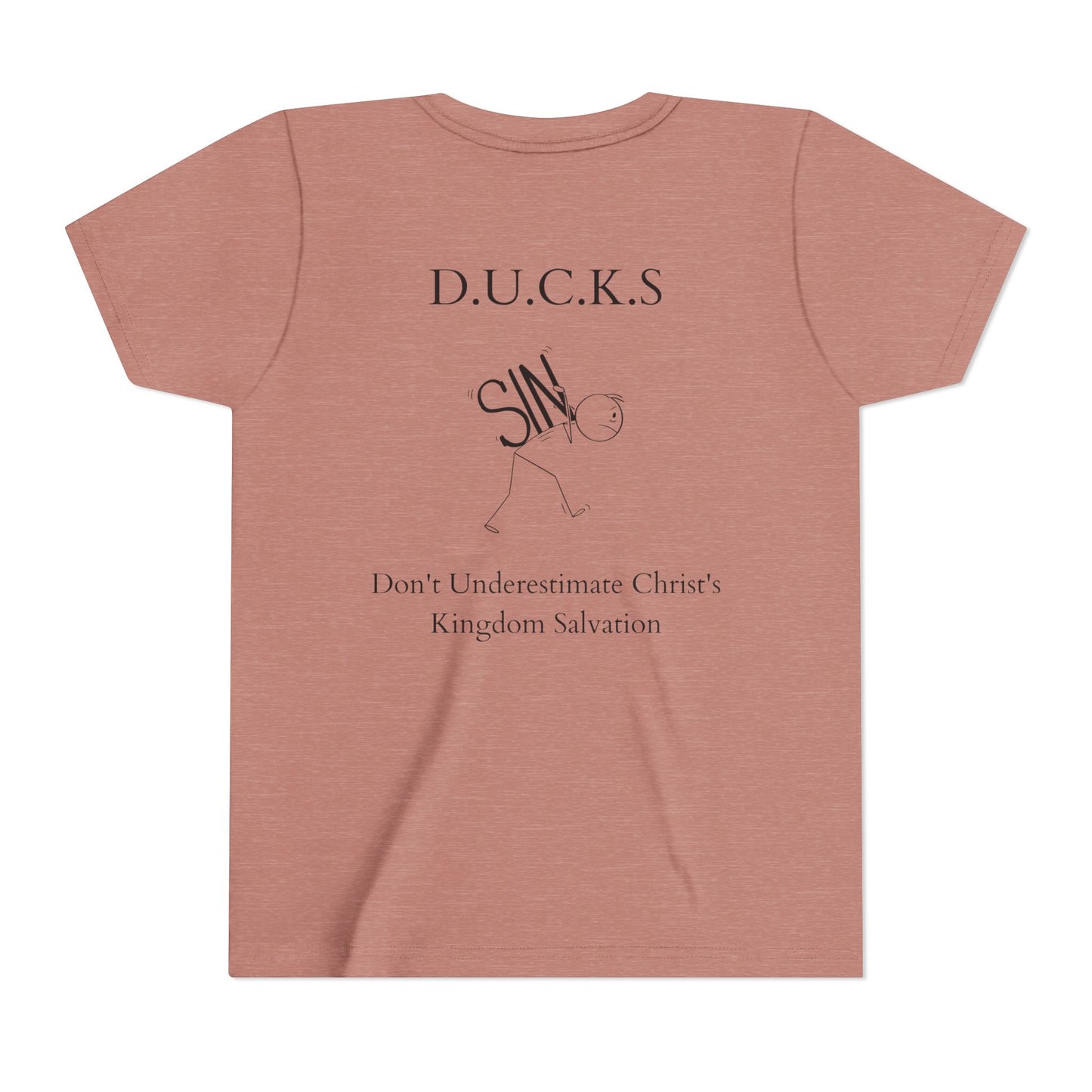 Youth Ducks Christian Black Words