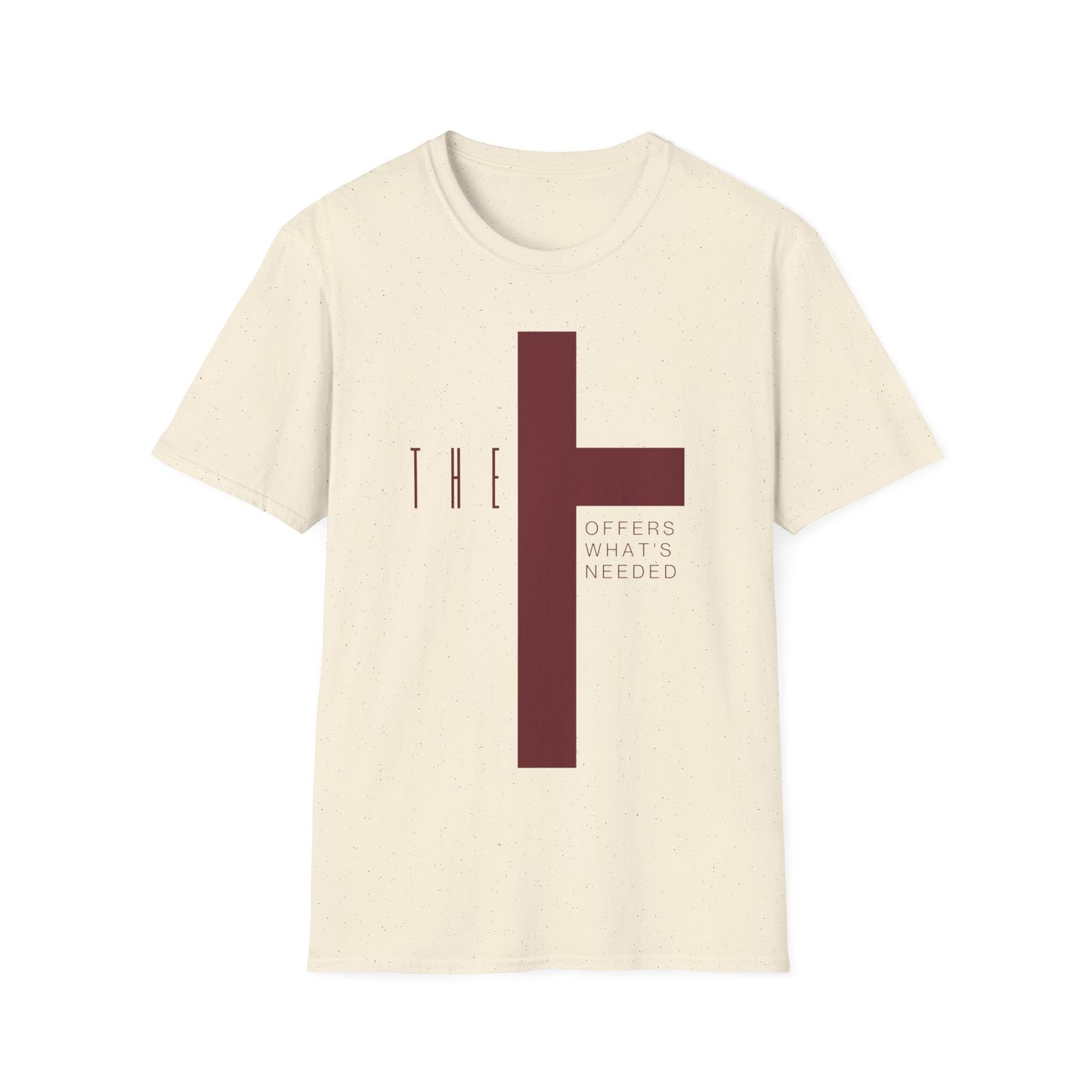 T-Town Marron Cross & Letters
