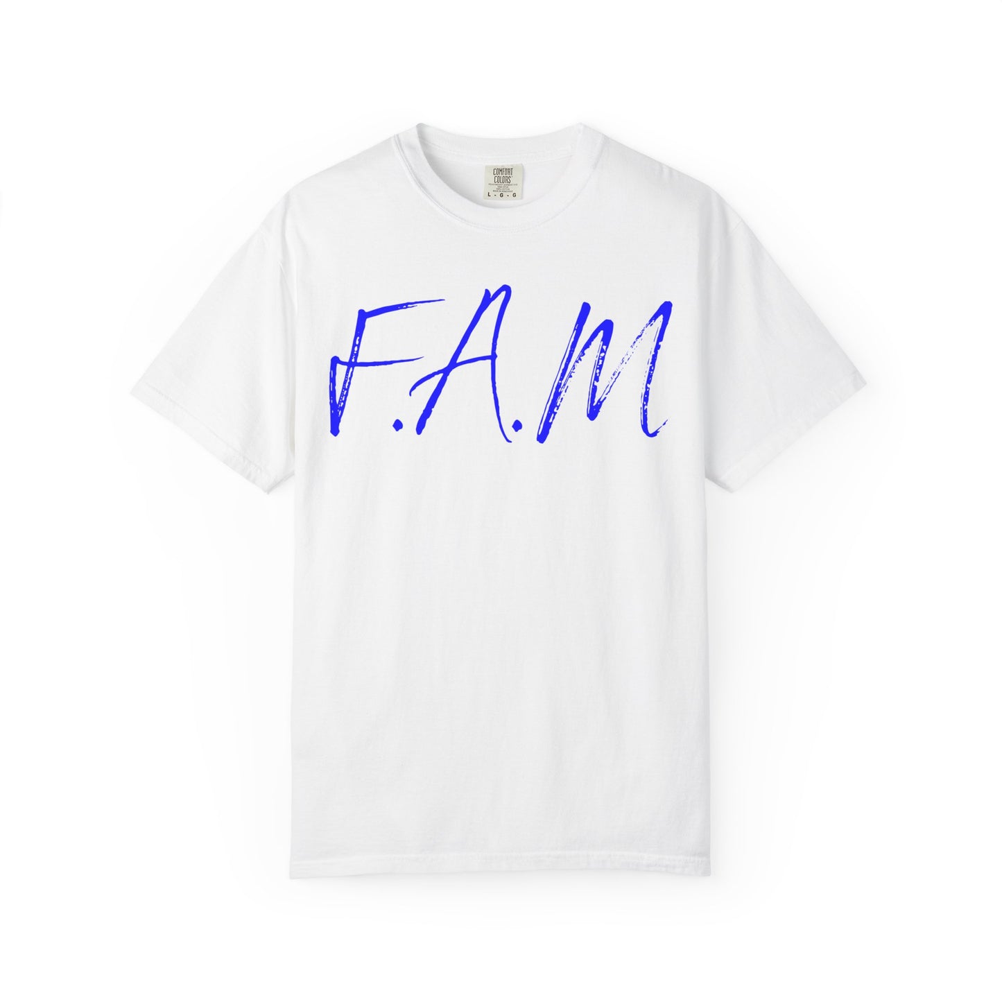 Fam Christian Blue Letters & Image