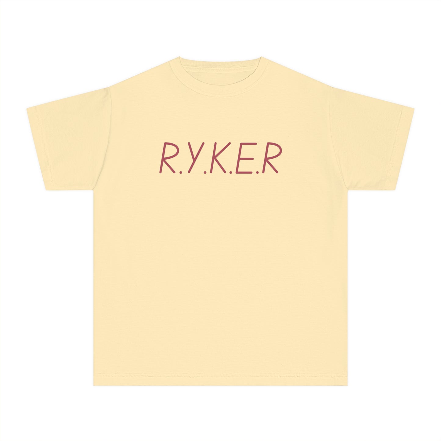 Youth RYKER Christian Marron Letters