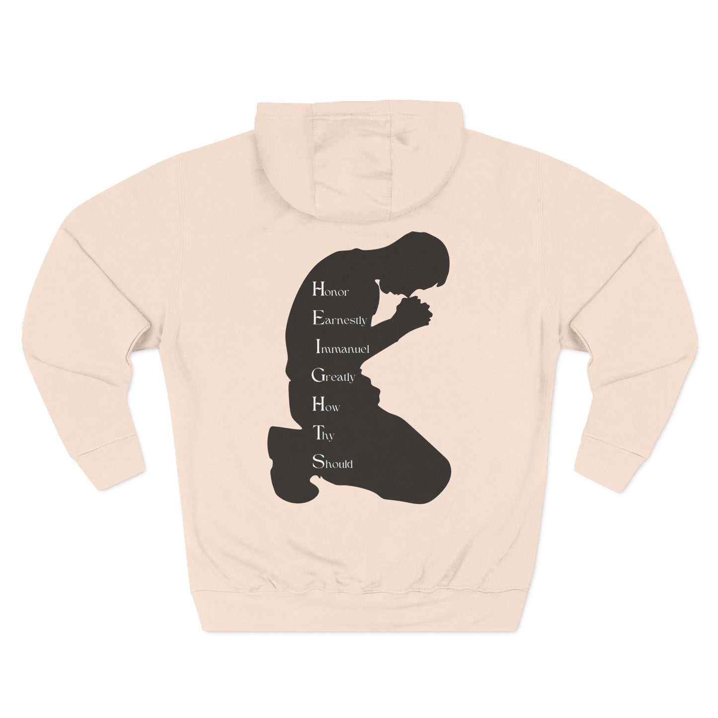 Heights Black Hoodie